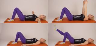 Упражнение за укрепване на мускулите на гърба